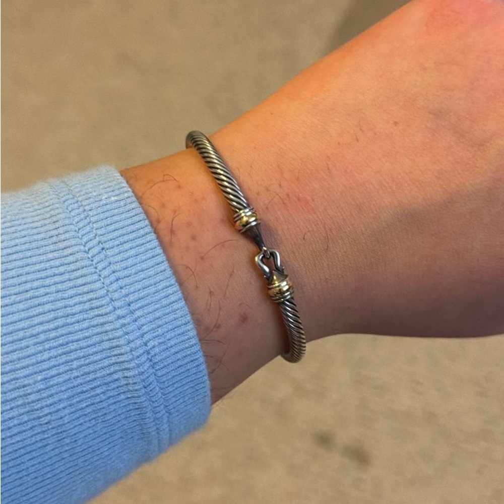 David Yurman Buckle bracelet 4mm medium size